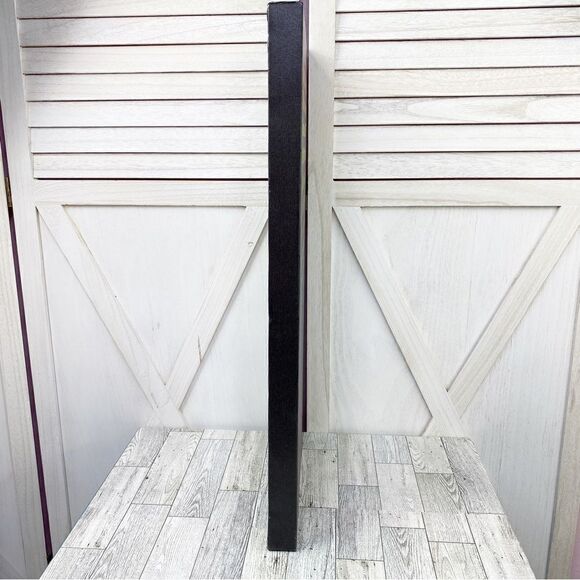 Life Rules Positive Messages Canvas Wallhanging Ombre Rainbow Black - Picture 2 of 6